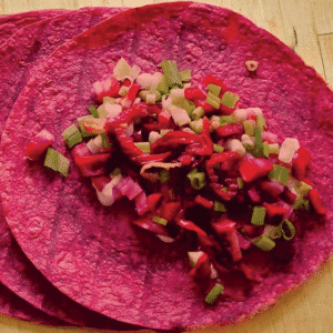 Tortillas Beetroot