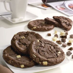 Triple Belgian Chocolate Chunk Cookie