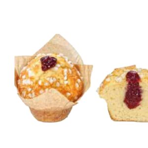 Lemon with Raspberry Muffin