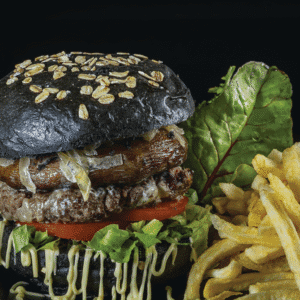 Premium Brioche Black With Oat Seeds